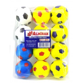 Almiran Stres Topu 7.6Cm Taraftar (1 Adet)