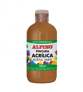 Alpino Akrilik Boya 250Ml Kahverengi 