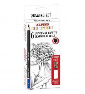 Alpino Kara Kalem Seti 6 Lı Ju-000050