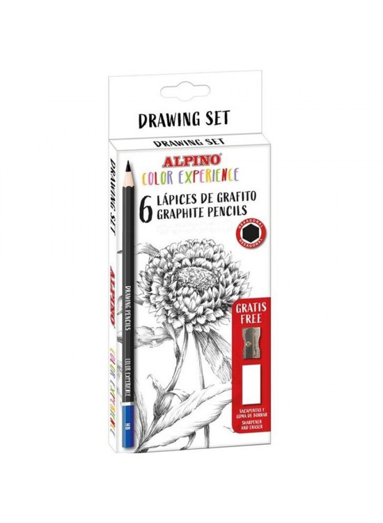 Alpino Kara Kalem Seti 6 Lı Ju-000050 Alpino Kara Kalem Seti 6 Lı Ju-000050