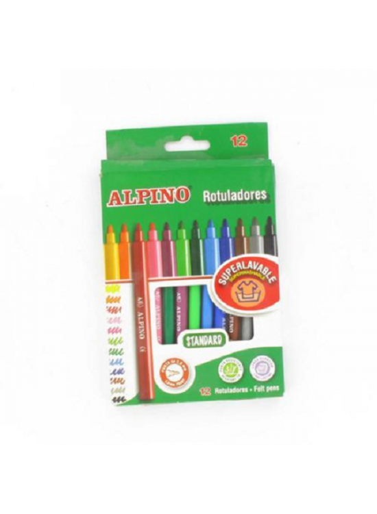 Alpino Keçeli Boya Kalemi 12 Renk AR001002