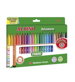 Alpino Keçeli Boya Kalemi 24 Renk AR001003