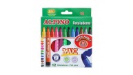 Alpino Keçeli Boya Kalemi Maxi 12 Lİ AR000006