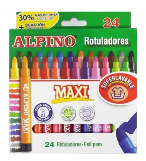Alpino Keçeli Boya Kalemi Maxi 24 LÜ AR000007