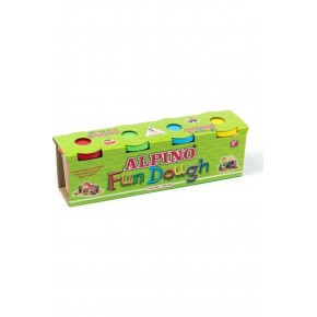 Alpino Oyun Hamuru 4 Renk 520gr DP-00302