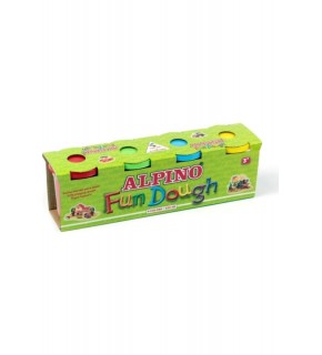 Alpino Oyun Hamuru 4 Renk 520gr DP-00302