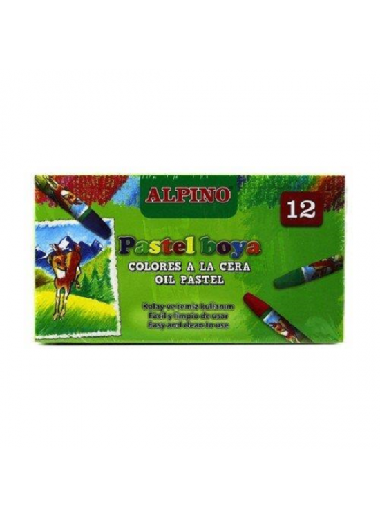 Alpino Pastel Boya Karton Kutu Köşeli 12 Renk DC008299 Alpino Pastel Boya Karton Kutu Köşeli 12 Renk DC008299