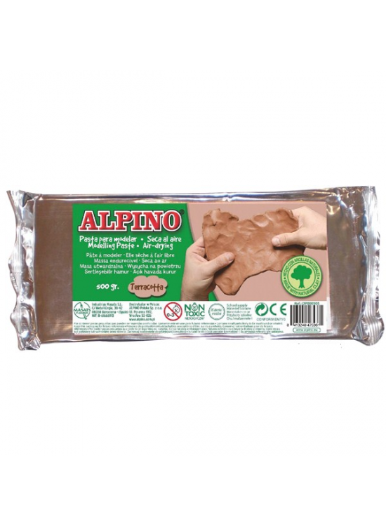 Alpino Seramik Hamuru 250 GR Kahverengi DP010105