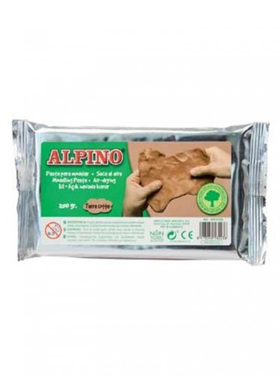 Alpino Seramik Hamuru 250Gr Kahverengi Alpino Seramik Hamuru 250Gr Kahverengi