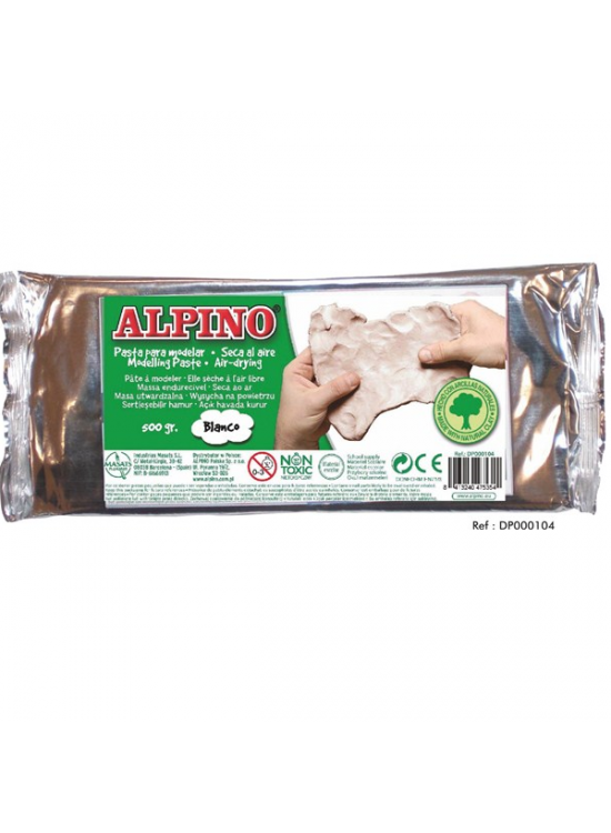 Alpino Seramik Hamuru 500 GR Beyaz DP000104