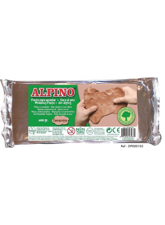 Alpino Seramik Hamuru 500 GR Kahverengi DP000105 Alpino Seramik Hamuru 500 GR Kahverengi DP000105