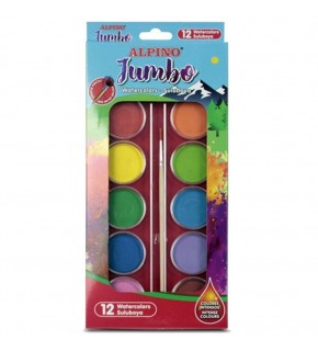 Alpino Sulu Boya 12 Renk AQ-10