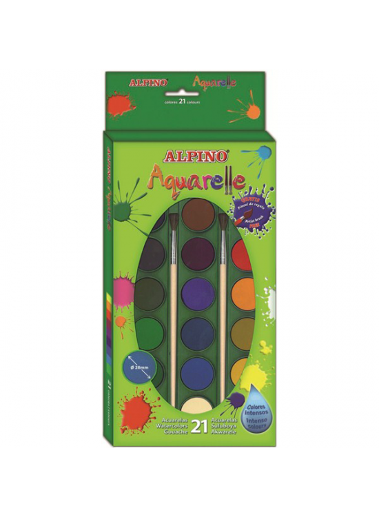 Alpino Sulu Boya 21 Renk AQ000002