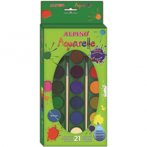 Alpino Sulu Boya 21 Renk AQ-02