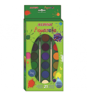 Alpino Sulu Boya 21 Renk AQ-02