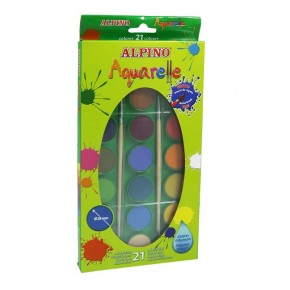 Alpino Sulu Boya 21 Renk AQ-02