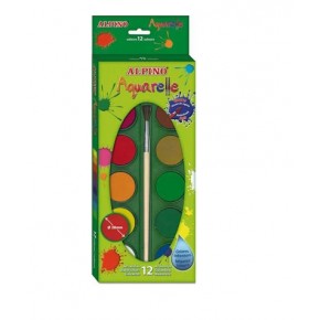 Alpino Sulu Boya Küçük 12  Renk Aq-10