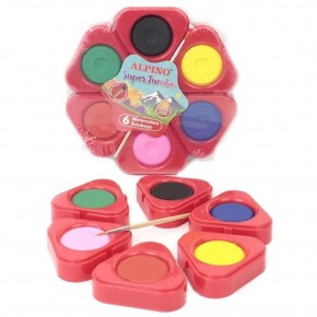 Alpino Sulu Boya Super Jumbo 6 Lı AQ-05