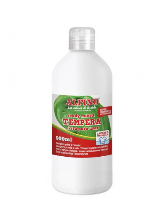Alpino Tempera Sulu Boya 500ml Beyaz DM-010170 Alpino Tempera Sulu Boya 500ml Beyaz DM-010170