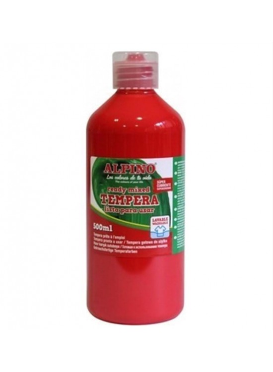 Alpino Tempera Sulu Boya 500ml Kırmızı DM-010174 Alpino Tempera Sulu Boya 500ml Kırmızı DM-010174