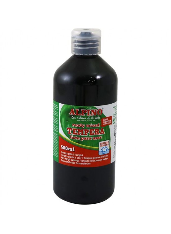 Alpino Tempera Sulu Boya 500ml Siyah DM-010183 Alpino Tempera Sulu Boya 500ml Siyah DM-010183