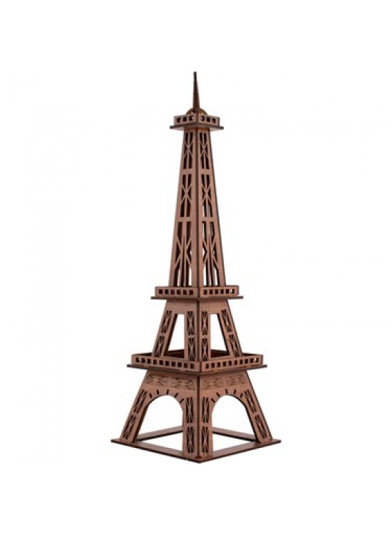 Alsa 3D Ahşap Maket Yap Boya Eyfel Kulesi Alsa 3D Ahşap Maket Yap Boya Eyfel Kulesi