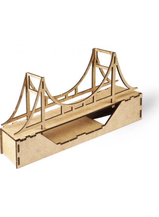 Alsa 3D Ahşap Maket Yap Boya Köprü Alsa 3D Ahşap Maket Yap Boya Köprü