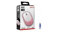 Altec Lansing ALBM7314 Pembe 2.4GHz USB 1200DPI Alkalin Pilli Kablosuz Mouse