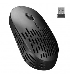 Altec Lansing ALBM7422 Siyah 2.4GHz Şarj Edilebilir Tek Renkli 1600DPI Optik Kablosuz Mouse