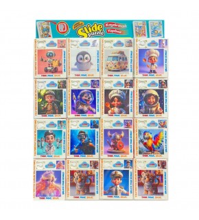 Altıntaş Büyük Boy Kartela Kaydırmalı Puzzle (1 Adet)