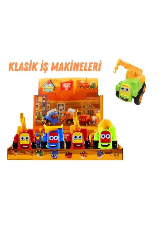 Altıntaş Oyuncak Klasik İş Makinesi Araçlar (1 Adet)