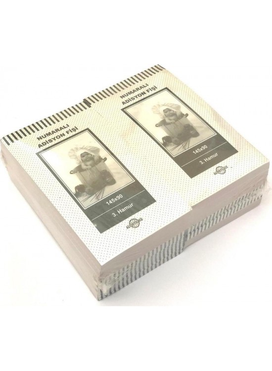 Altınyıldız Adisyon Fişi 3.Hamur (1 Adet) Altınyıldız Adisyon Fişi 3.Hamur (1 Adet)