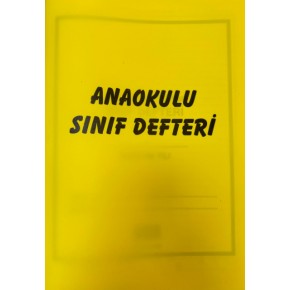 Altınyıldız Anasınıfı Ders Defteri PP Kapak (1 Adet)