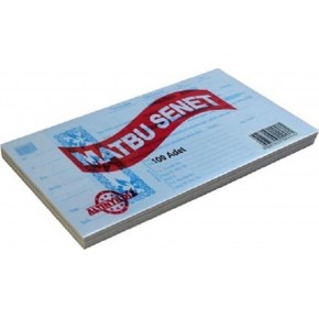 Altınyıldız Bono Kağıdı 100 LÜ Blok