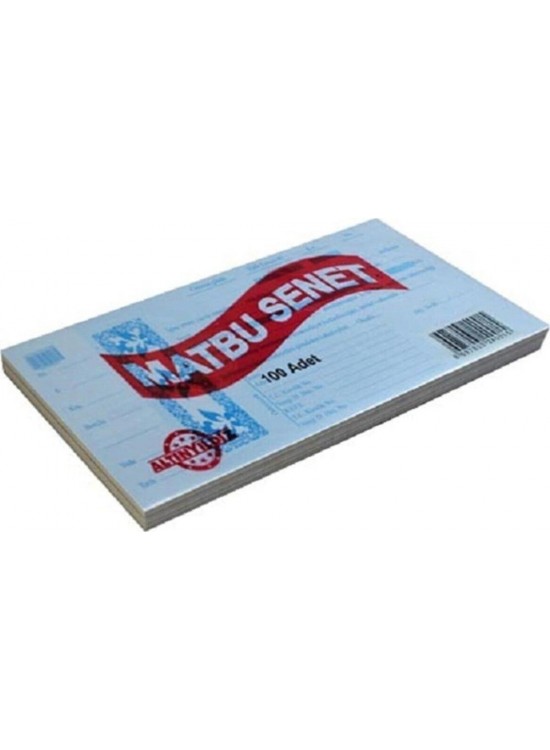 Altınyıldız Bono Kağıdı 100 LÜ Blok Altınyıldız Bono Kağıdı 100 LÜ Blok