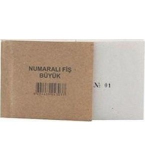 Altınyıldız Çaycı Fişi Numaralı Büyük Boy 12 Lİ