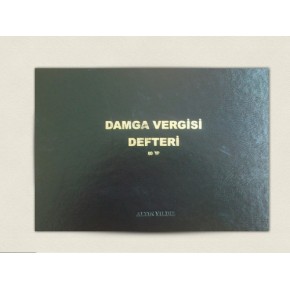 Altınyıldız Damga Vergisi Defteri Ciltli 80Yp 