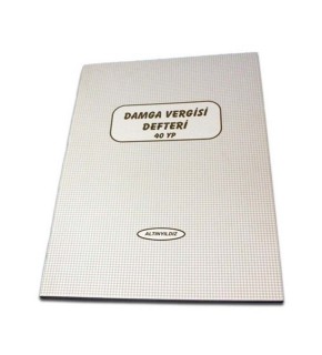 Altınyıldız Damga Vergisi Karton Kapak 40 Yaprak (1 Adet)