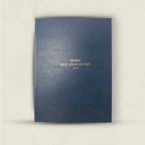 Altınyıldız Dernek Gelir Gider Defteri Ciltli 100Y 