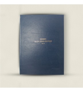 Altınyıldız Dernek Gelir Gider Defteri Ciltli 100Y 