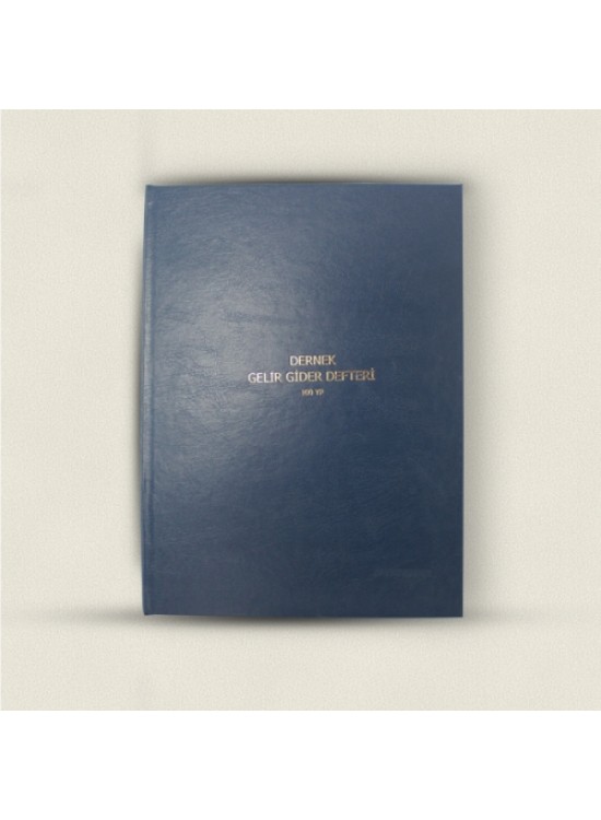 Altınyıldız Dernek Gelir Gider Defteri Ciltli 100Y 