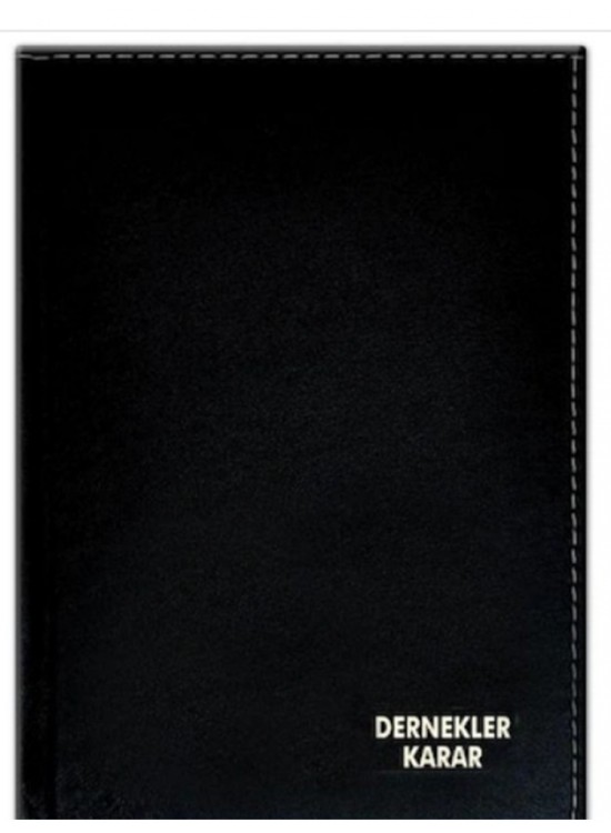 Altınyıldız Dernek Karar Defteri 96Yp Ciltli 