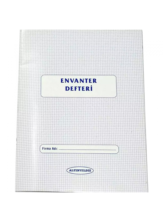 Altınyıldız Envanter Defteri 16 Yaprak (1 Adet)