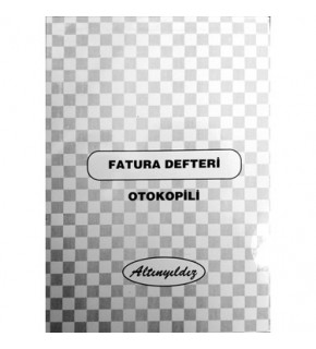 Altınyıldız Fatura Defteri 3 Nüsha A4  