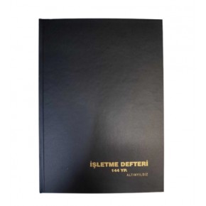 Altınyıldız İşletme Defteri 144 Yp Ciltli Numarlı