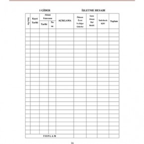 Altınyıldız İşletme Defteri 24 Syf