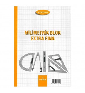 Altınyıldız Milimetrik Turuncu A4