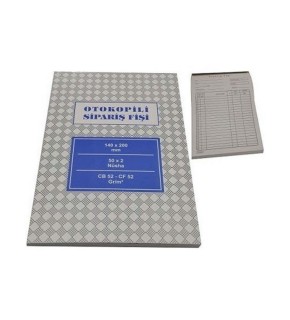 Altınyıldız Normal Sipariş Fişi 14X20 3 nüsha (1 Adet)
