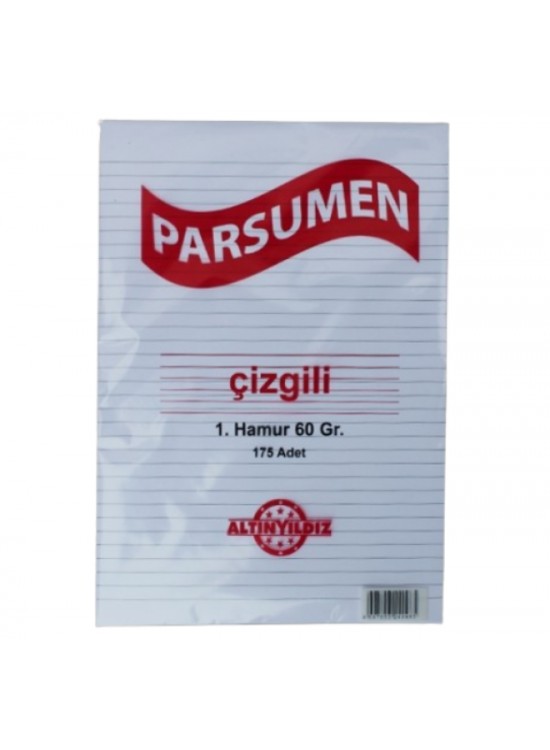 Altınyıldız Parşümen Çizglili 175 Li 60gr 1. Hamur
