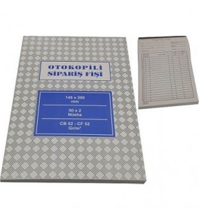 Altınyıldız Sipariş Fişi Büyük Otokopili